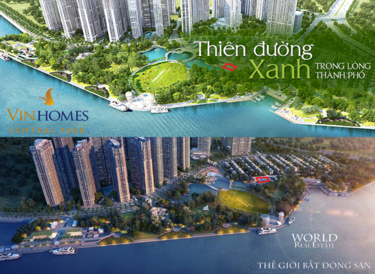 Trao đổi về Vinhomes Tân Cảng (Central Park)