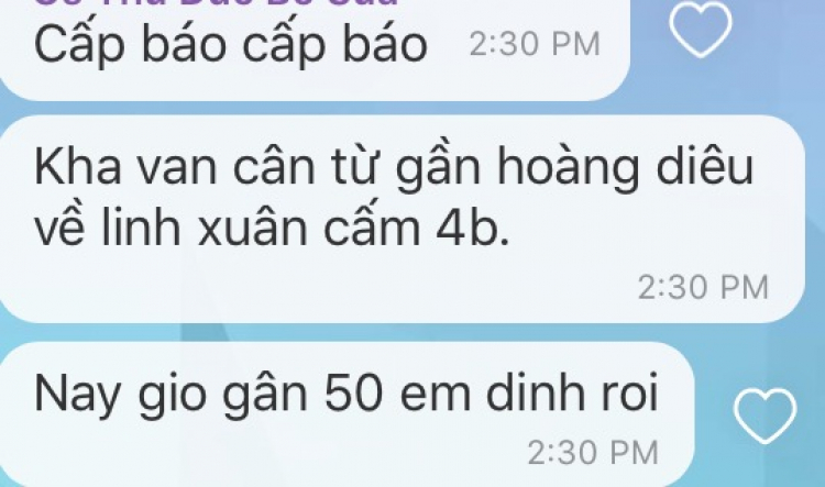 Khẩn: mới đặt biển...cấm 4b đi về ngã4 linh xuân trên kvc