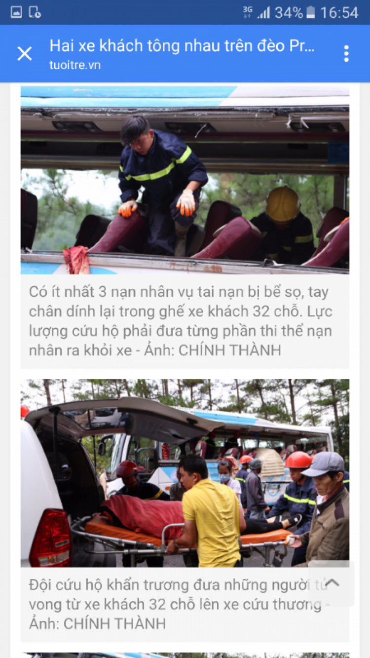 Tai nạn thảm khốc trên đèo Prenn, ít nhất 7 người chết