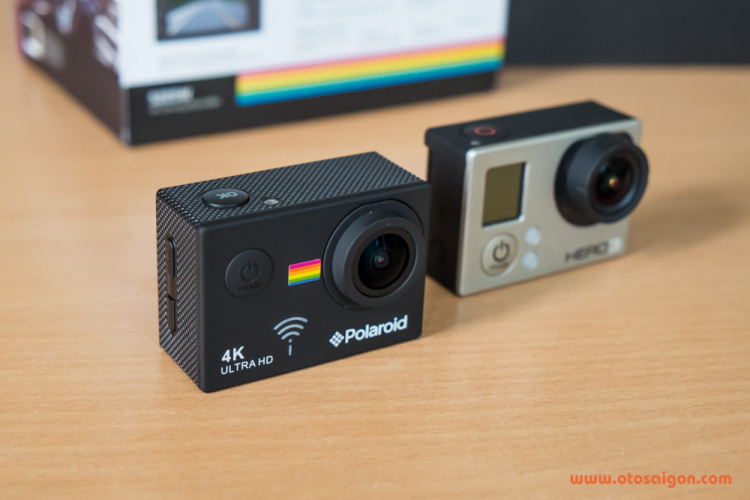 Đánh giá camera hành trình kiêm camera thể thao Polaroid S205W