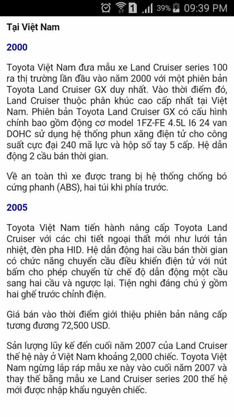 Land Cruser 2001 vs Audi Q7 2006. Land thắng.