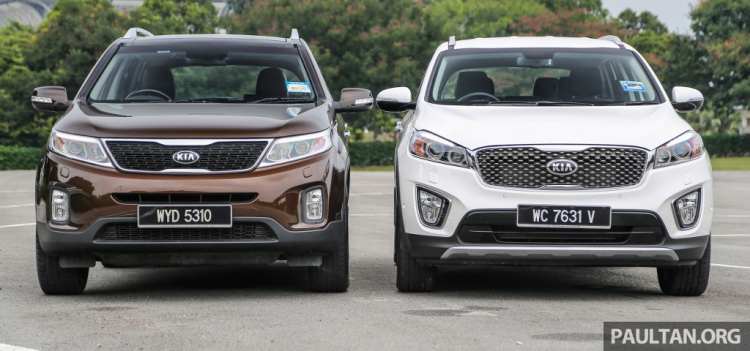 So sánh 2 thế hệ Kia Sorento cũ và mới qua ảnh