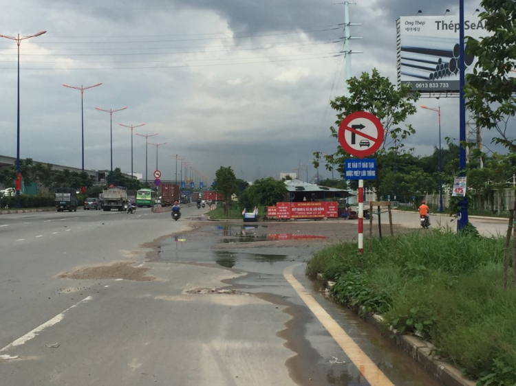 Cẩn thận ngã 3 khu công nghệ cao Q9