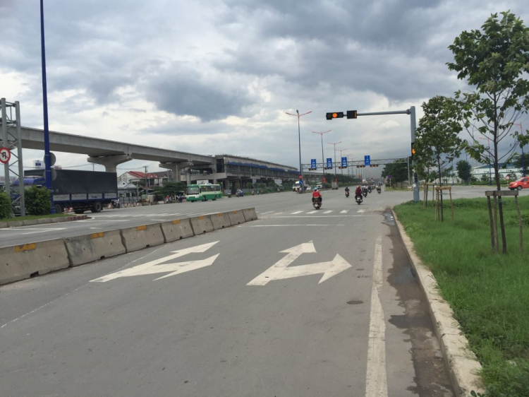 Cẩn thận ngã 3 khu công nghệ cao Q9