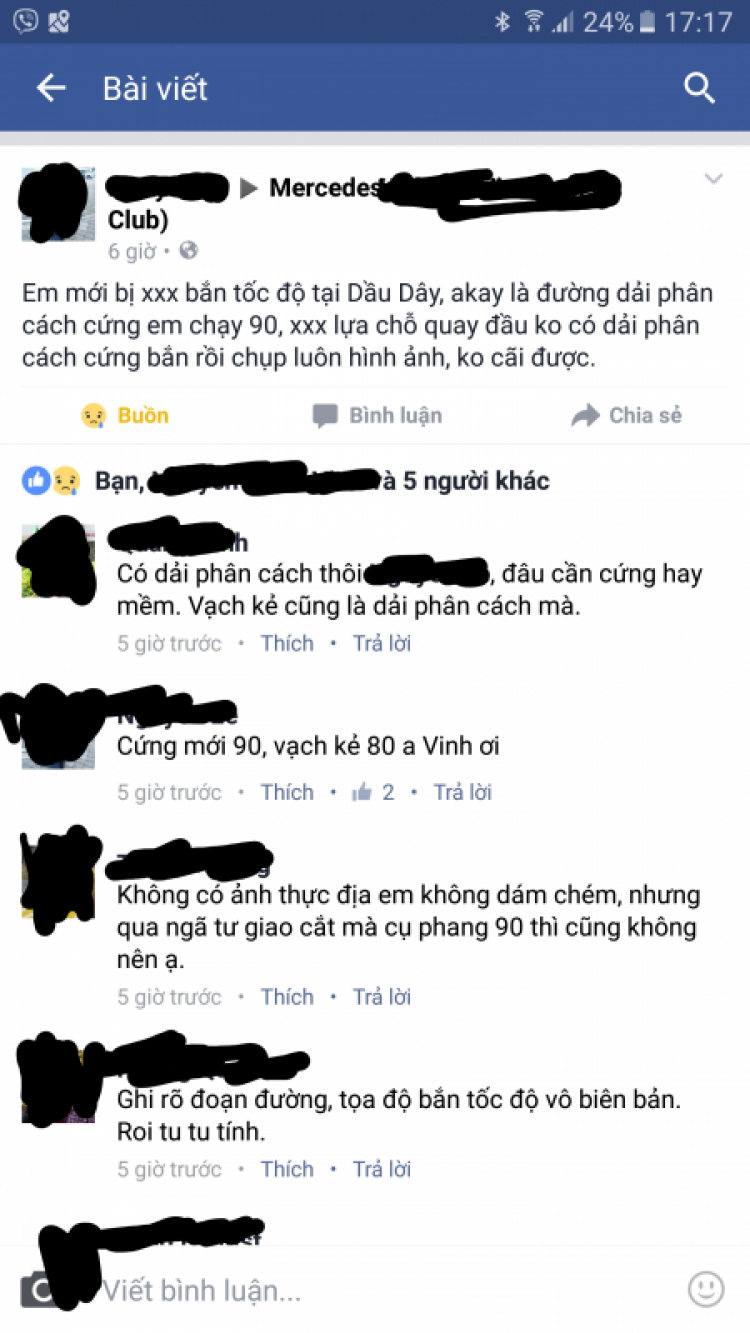 Chiêu mới: Bắn tốc độ ngay ngã rẽ, ngã tư, nơi quay đầu.