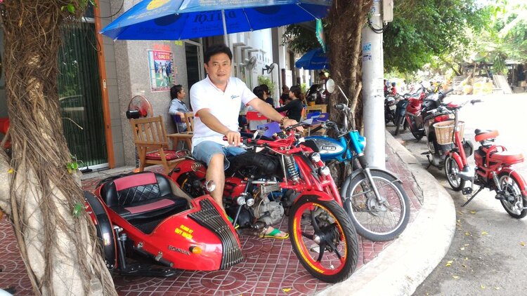 THành lập Hội những người mê và chơi xe Motor Honda LA 250cc