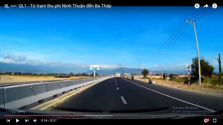 chú ý QL1 đoạn từ phan rang nha trang