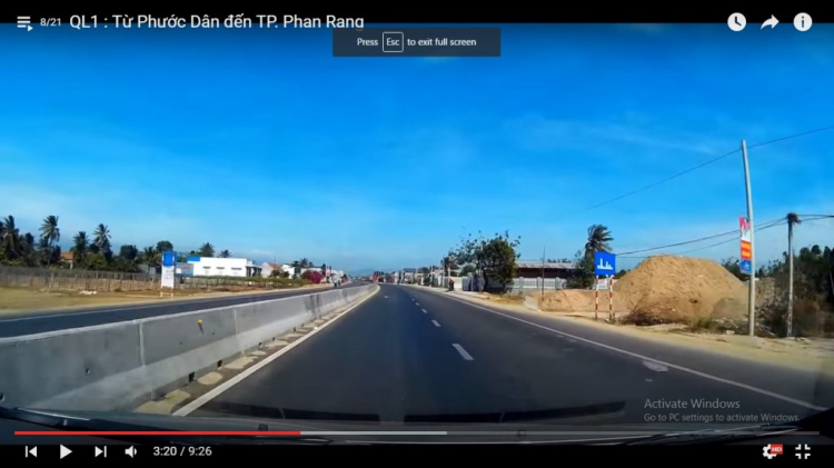 chú ý QL1 đoạn từ phan rang nha trang