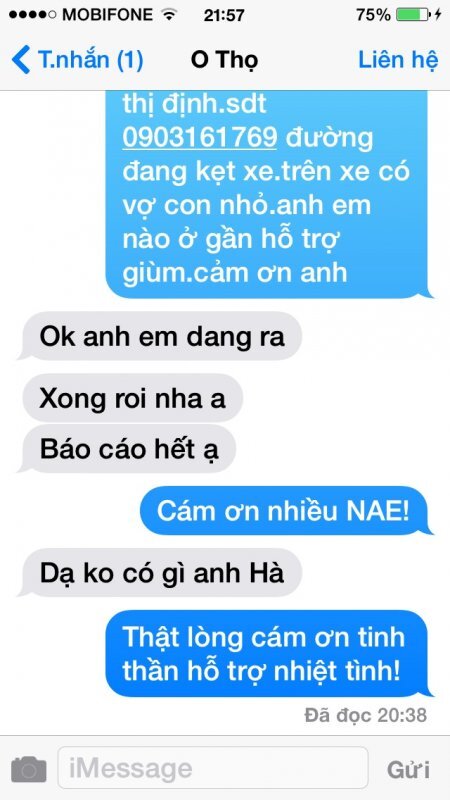 Kinh nghiệm phối hợp với S.O.S giải quyết sự cố trên đường thiên lý. Kinh nghiệm phối hợp với S.O.S giải quyết sự cố trên đường thiên lý.