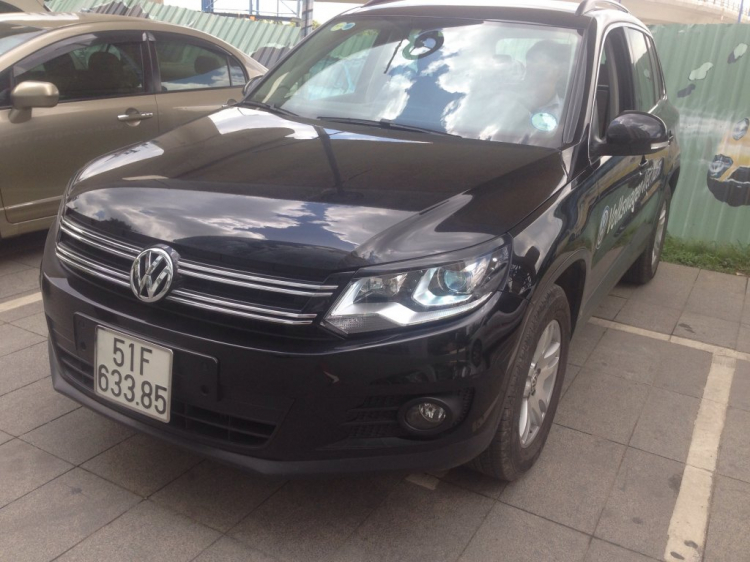 Thanh lý Tiguan 2015. Chạy 6000km. Đối thủ GLK 220. Giá 1299