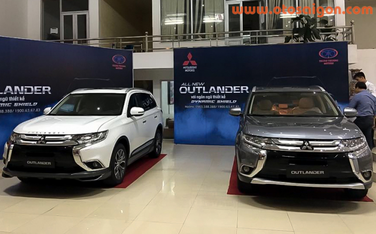 Mitsubishi Outlander 2016 âm thầm về Đại Lý, giá dự kiến 920 triệu