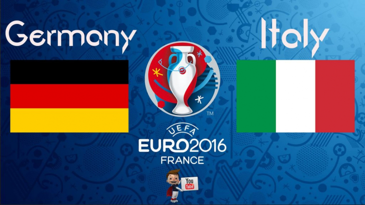[EURO 2016 vòng 1/4] ĐỨC vs Ý (02h00, 3/7)