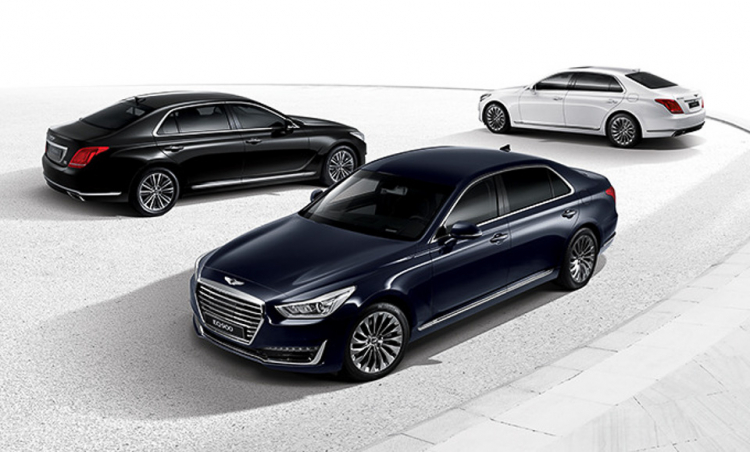 Genesis G90 lần đầu xuất hiện tại Việt Nam