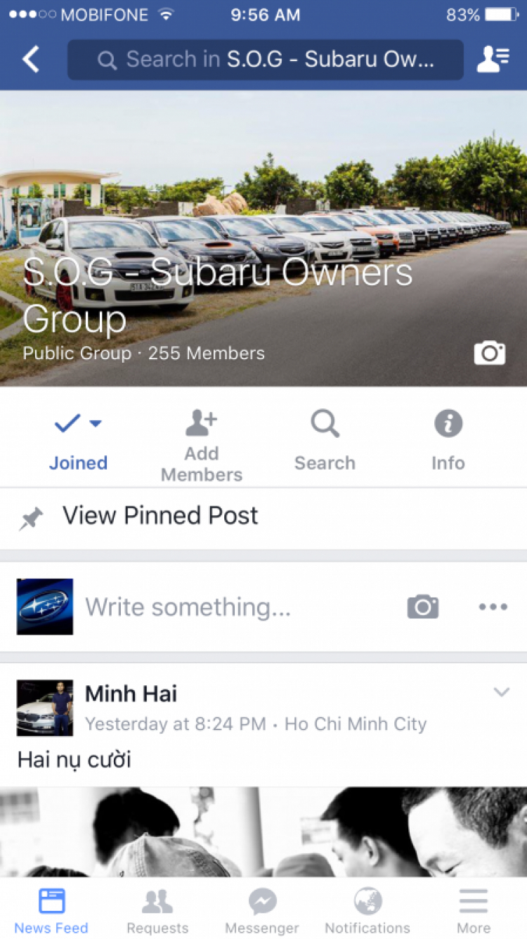 SUBARU OWNER GROUP FACEBOOK