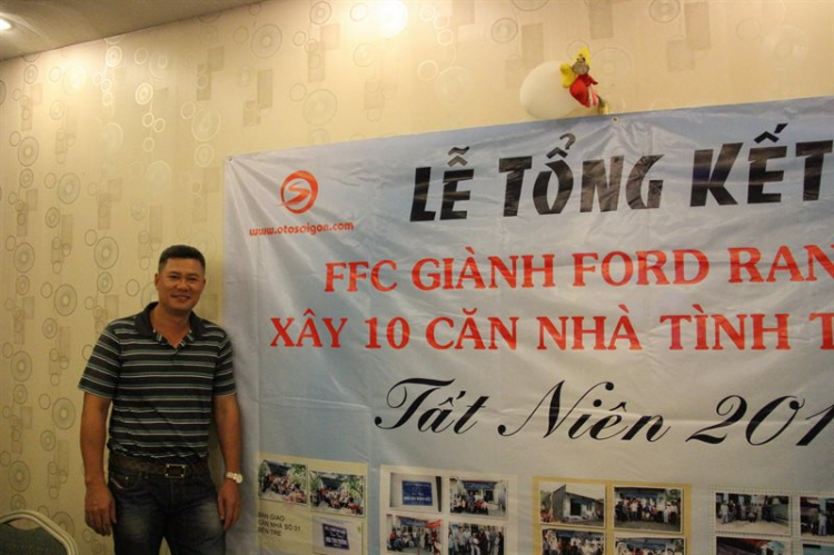 Lễ TỔNGKẾT ctrình “FFC-Giành FordRanger- xây 10 căn nhà tình thương”- Kết hợp tấtniên 2013