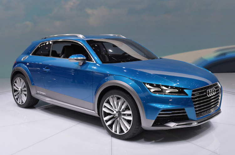 [Detroit 2014] Audi Allroad Shooting Brake: xe sang uống xăng như...xe tay ga