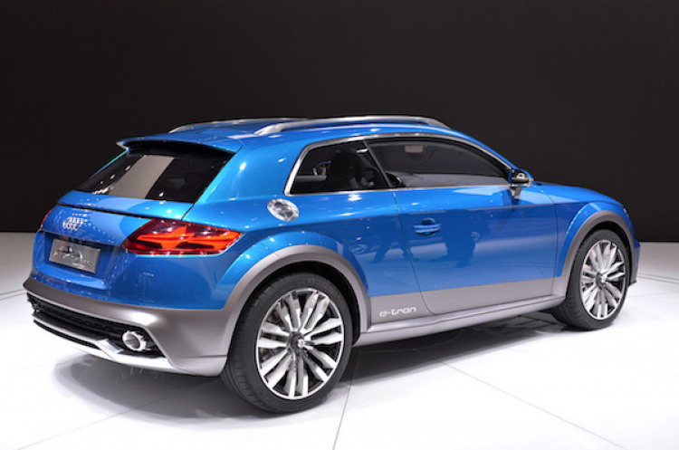 [Detroit 2014] Audi Allroad Shooting Brake: xe sang uống xăng như...xe tay ga