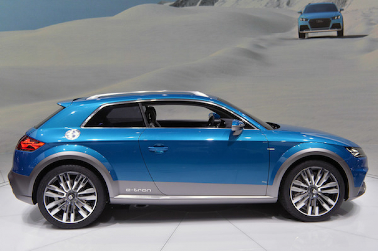 [Detroit 2014] Audi Allroad Shooting Brake: xe sang uống xăng như...xe tay ga