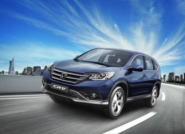 Honda Việt Nam tăng trưởng mạnh năm 2013 nhờ CR-V và City