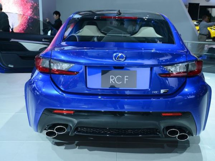 Ảnh thực tế Lexus RC-F chính thức ra mắt