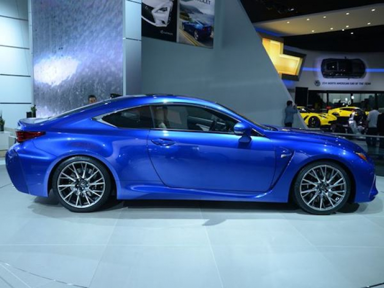 Ảnh thực tế Lexus RC-F chính thức ra mắt