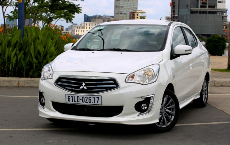 Mitsubishi Việt Nam giảm giá Mirage, Attrage