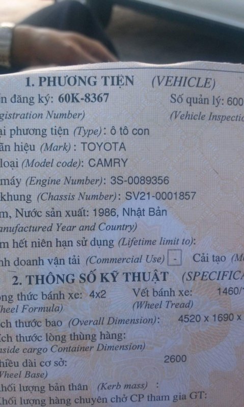Camry: Trao đổi kinh nghiệm sửa chữa, phụ tùng Camry 8X 9X 0X (Đời 86 đến 2000)