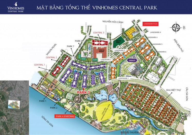 Cập nhật tiến độ Vinhomes Central Park