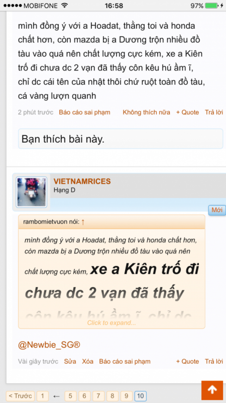 Nhục mạ nhà M6 ?!