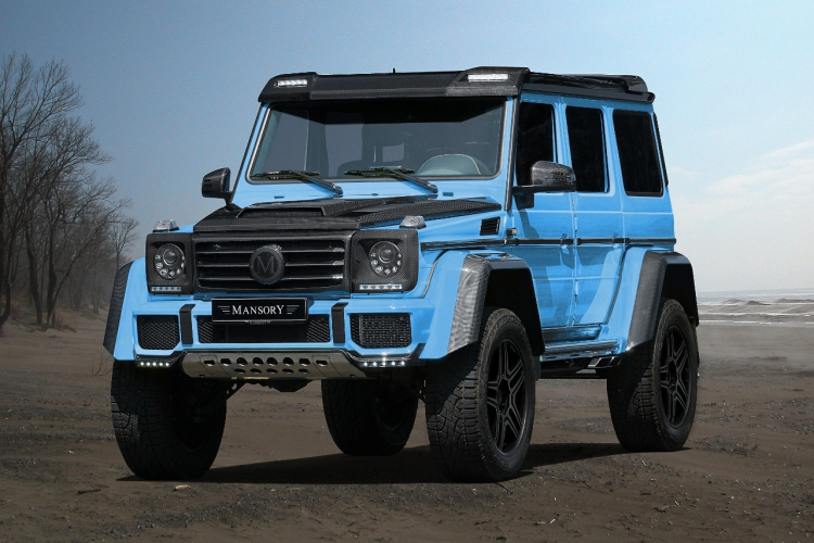 Mercedes-Benz G500 4×4² ngầu không tưởng với gói độ Mansory