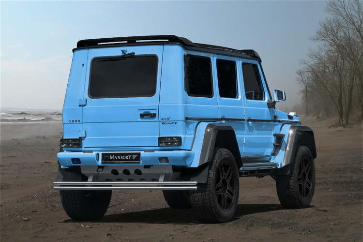 Mercedes-Benz G500 4×4² ngầu không tưởng với gói độ Mansory