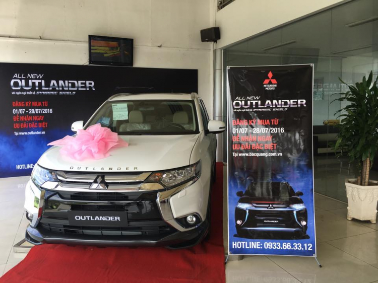 Sự kiện Mitsubishi Outlander 2016 ra mắt tại Bắc Quang Đồng Nai và Test Driver