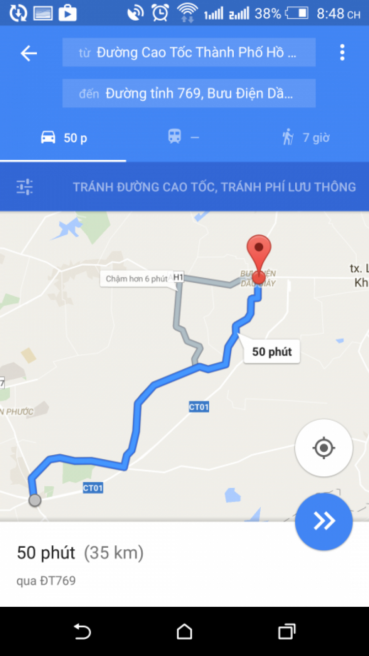 Đoạn Long Thành -Dầu Giây: nên chọn tuyến cao tốc hay tuyến ĐT769?