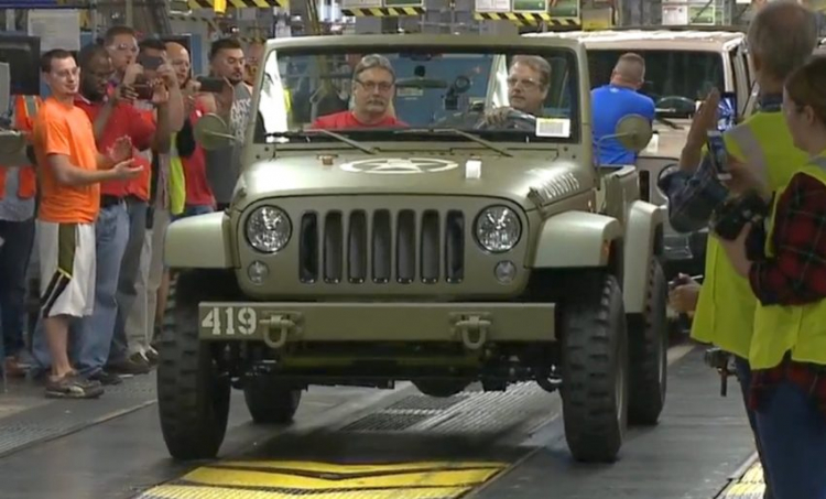 Jeep Wrangler 75th Salute: Phiên bản đặc biệt tưởng nhớ dòng Willys MB