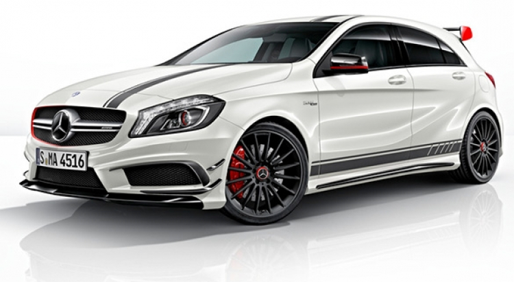 Lái thử mẫu xe đua đường phố Mercedes-AMG A45 4Matic 2016 Lái thử mẫu xe đua đường phố Mercedes-AMG A45 4Matic 2016