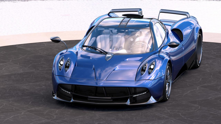 Thần gió Pagani Huayra Pearl “nát đuôi” tại Paris Thần gió Pagani Huayra Pearl “nát đuôi” tại Paris