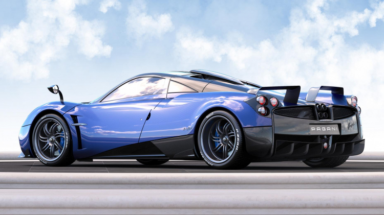Thần gió Pagani Huayra Pearl “nát đuôi” tại Paris Thần gió Pagani Huayra Pearl “nát đuôi” tại Paris