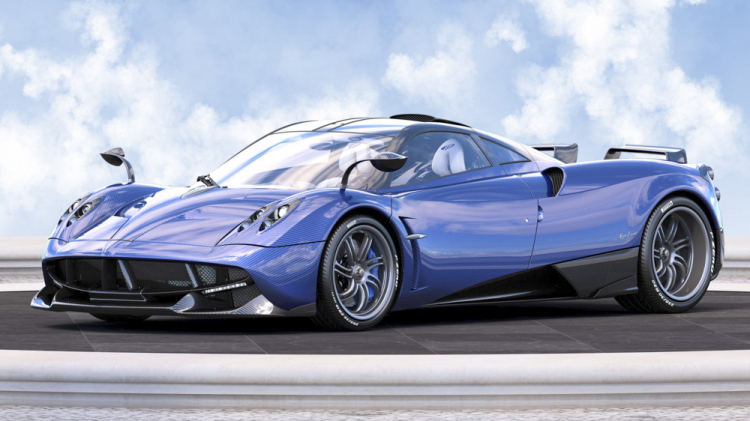 Thần gió Pagani Huayra Pearl “nát đuôi” tại Paris Thần gió Pagani Huayra Pearl “nát đuôi” tại Paris