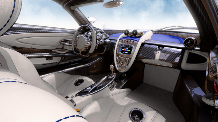 Thần gió Pagani Huayra Pearl “nát đuôi” tại Paris Thần gió Pagani Huayra Pearl “nát đuôi” tại Paris