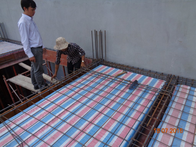 Nhờ tư vấn xây nhà 5x20 Sadeco Phước Kiển A Nhà Bè