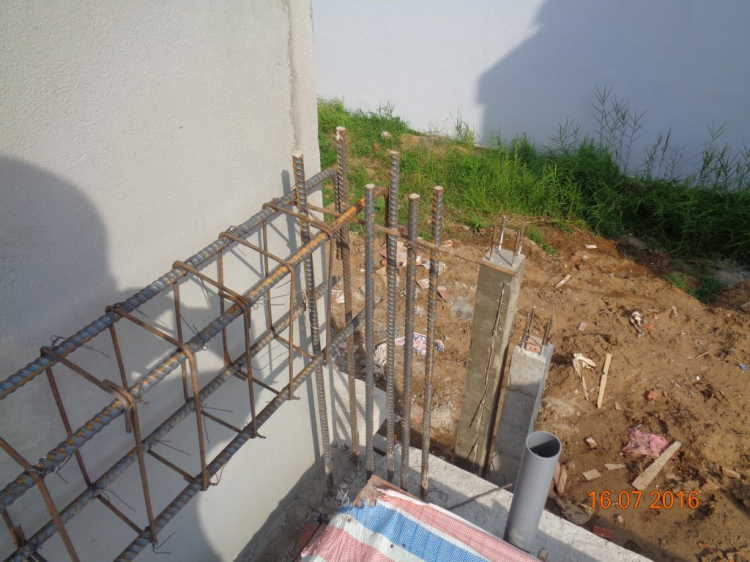 Nhờ tư vấn xây nhà 5x20 Sadeco Phước Kiển A Nhà Bè