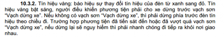 Phạt lỗi vượt đèn vàng, có đúng không?