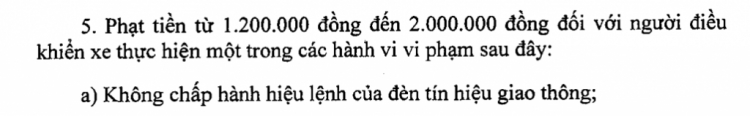 Phạt lỗi vượt đèn vàng, có đúng không?