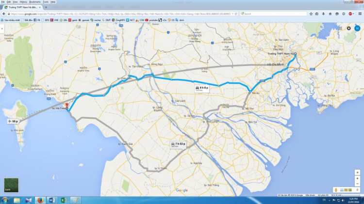 Bạn đang tìm đường đi từ Sài Gòn đến Hà Tiên? Đừng lo lắng, vì đã có bản đồ hướng dẫn đường đi mới nhất cập nhật tại năm