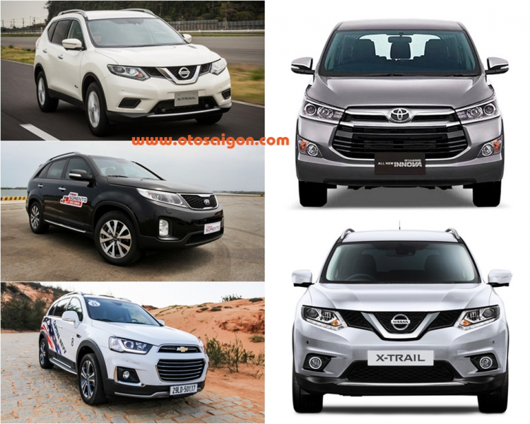 Mua xe gầm cao 7 chỗ hoặc 5+2 giá tầm 1 tỷ, chọn xe nào cho phù hợp ? Mua xe gầm cao 7 chỗ hoặc 5+2 giá tầm 1 tỷ, chọn xe nào cho phù hợp ?
