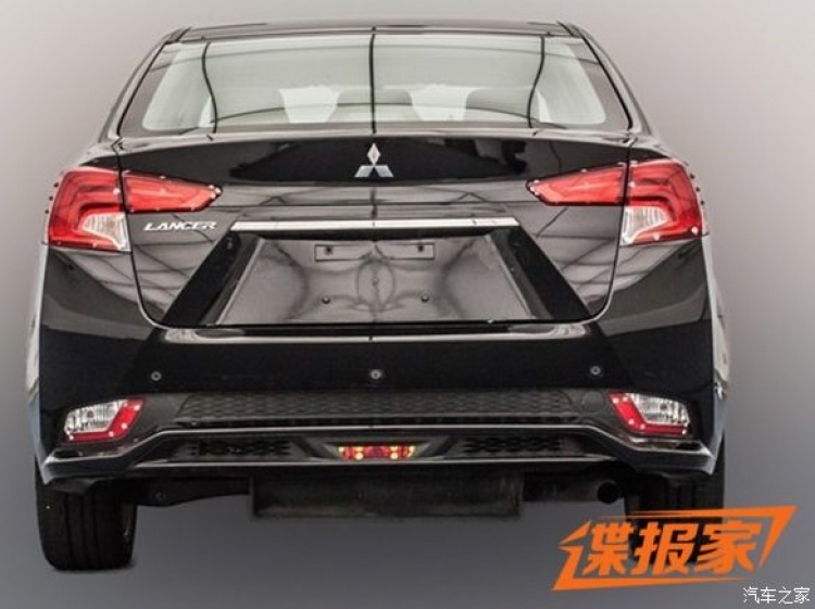 Mitsubishi Lancer lộ thiết kế mới tại Trung Quốc