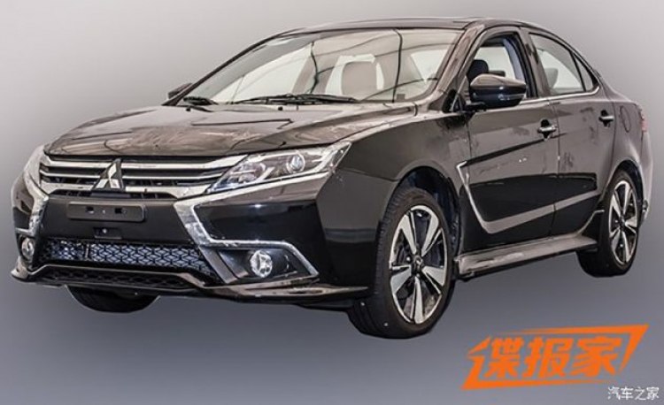 Mitsubishi Lancer lộ thiết kế mới tại Trung Quốc