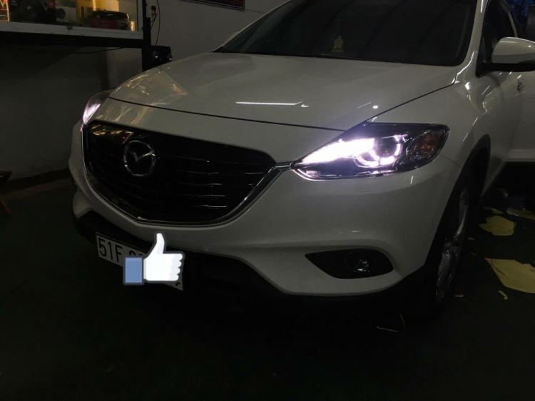 Tất tần tật liên quan đến các giải pháp tăng sáng và LED trang trí cho Mazda 2, 3, 6, CX5, CX9, BT50