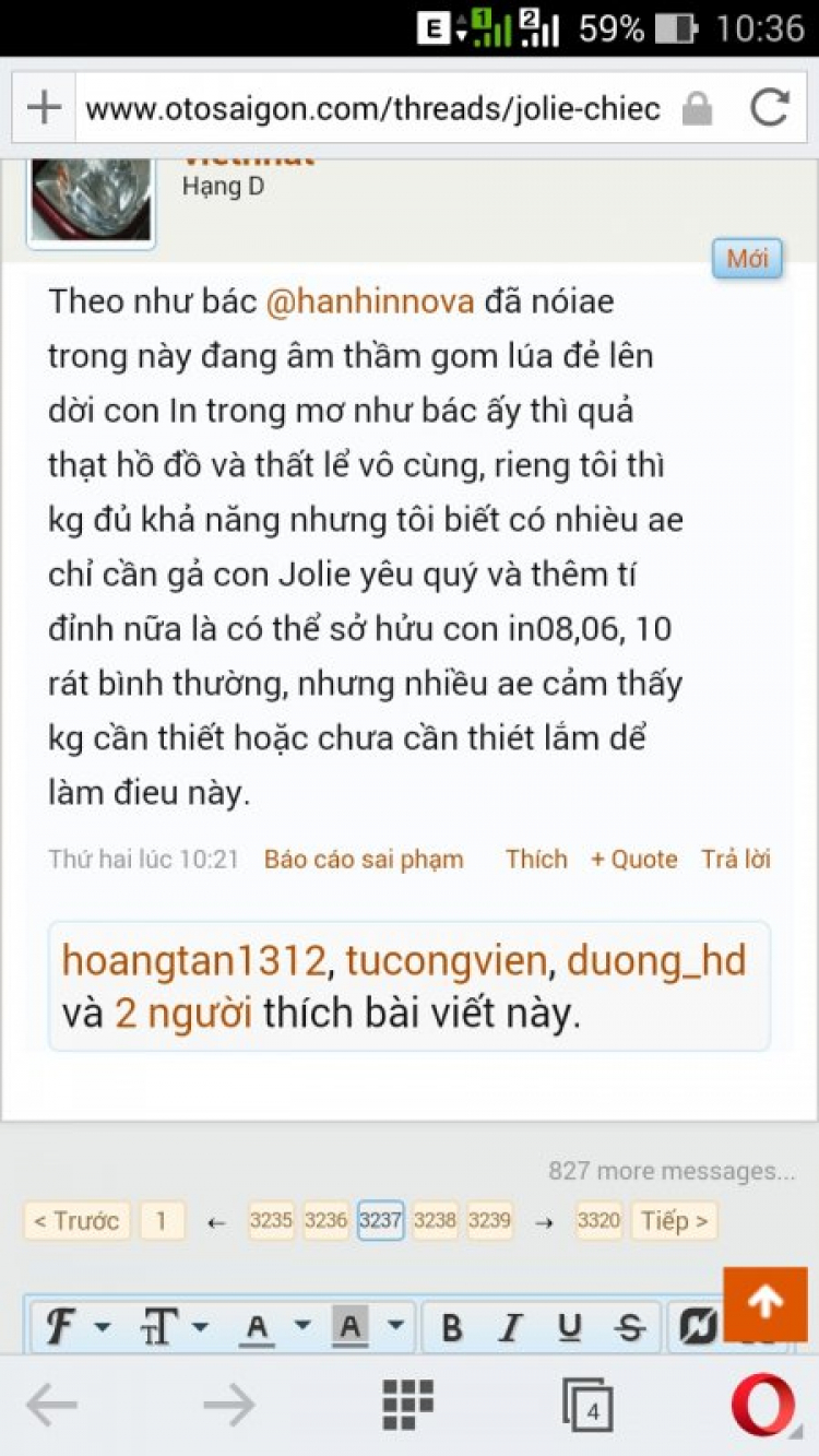 Jolie - Chiếc xe thân thiện