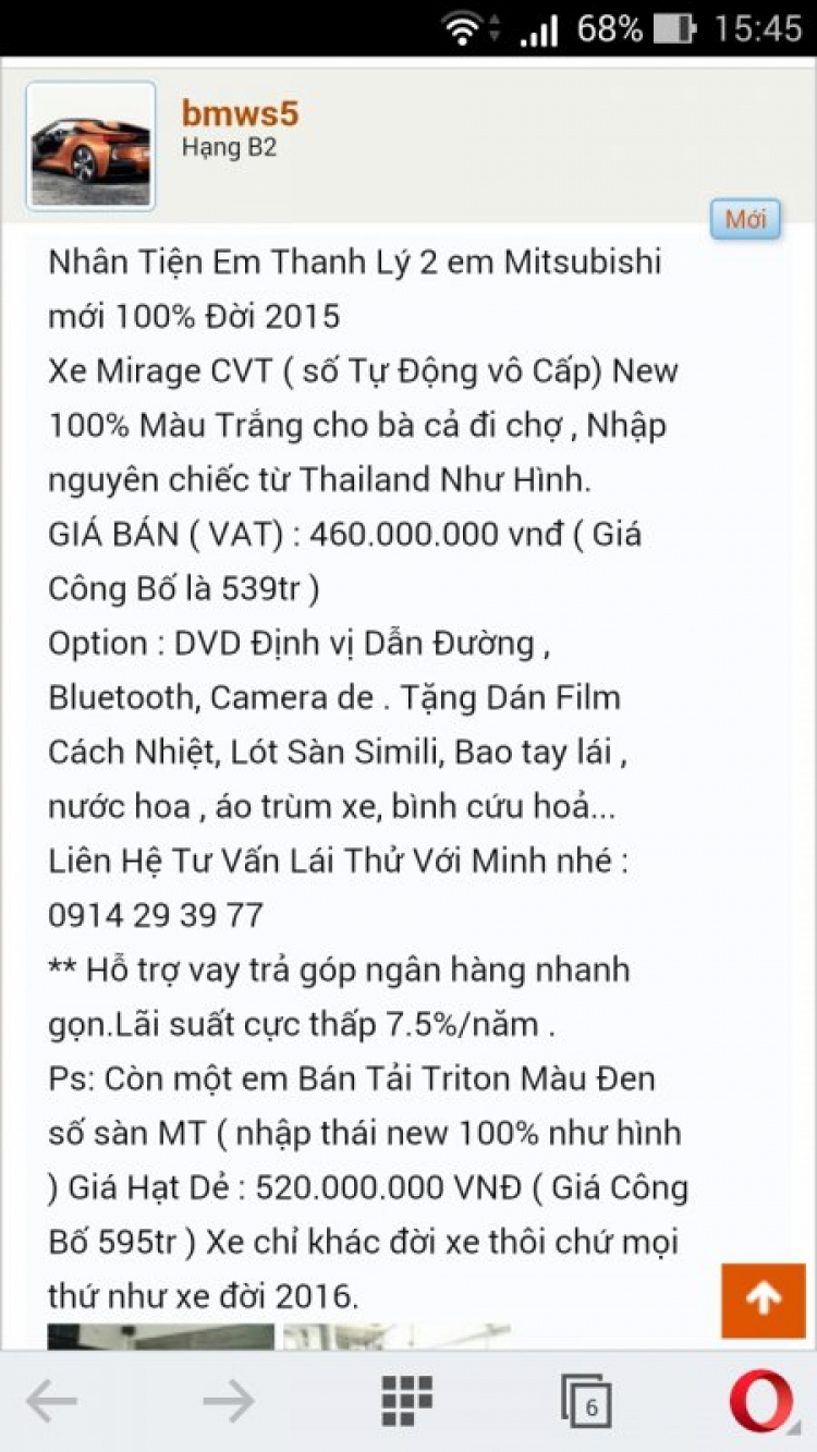 Bác nào Mirage thì vào đây giao lưu chia sẻ